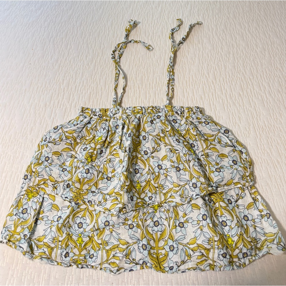 La Ragazze Floral Spaghetti Strap Top